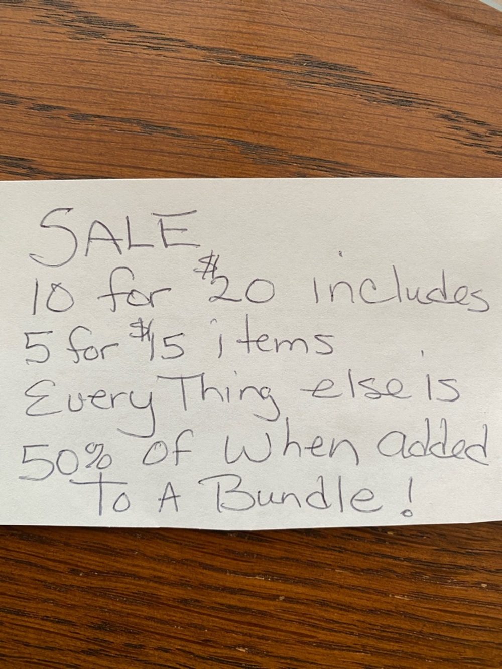 10 for $20 Jewelry Clear-out SALE please read details!